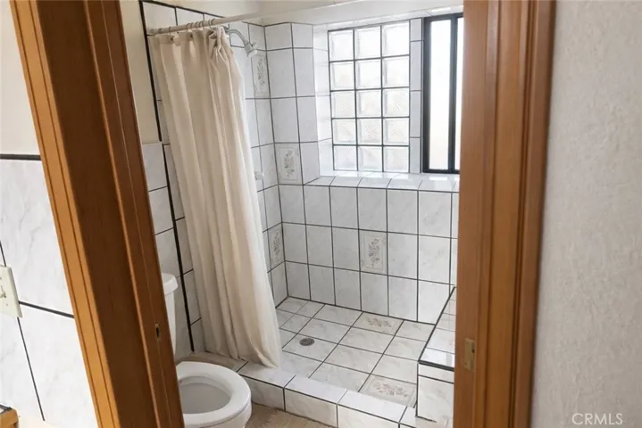 Bathroom 1 shower/toilet