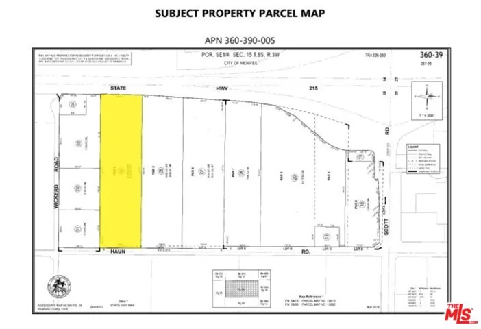 Parcel map
