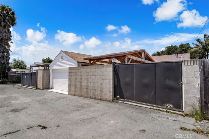 Rear Entrance Gate View