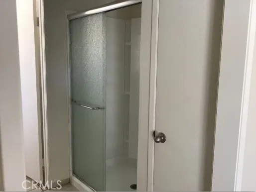 Master bath provides double stall shower
