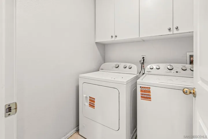 Upstairs laundry