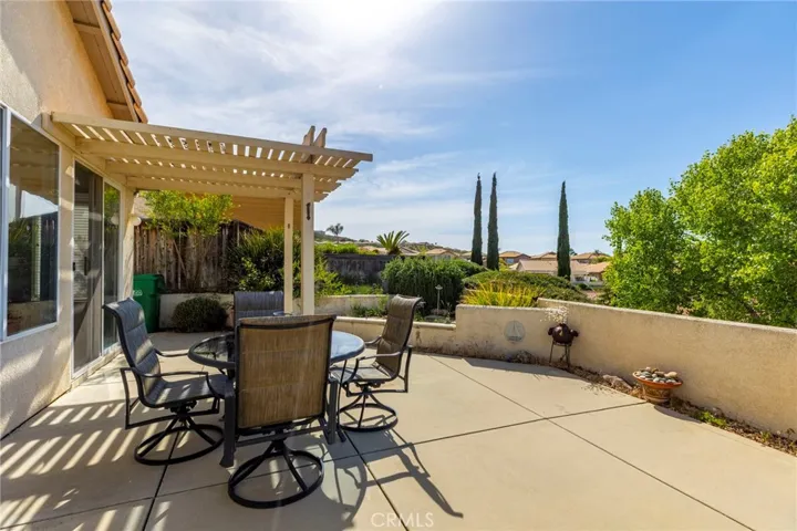 Exterior backyard