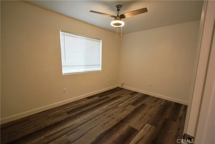 This is bedroom number 2 - both have ceiling fans!