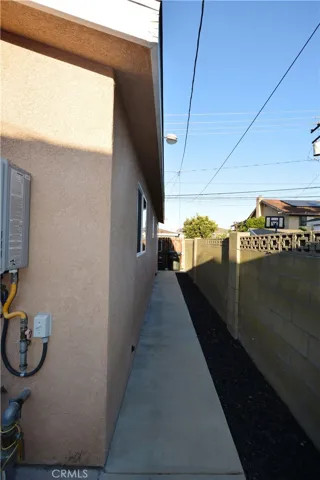 This is the other side of the guest home - notice the well kept aspects of the guest home.