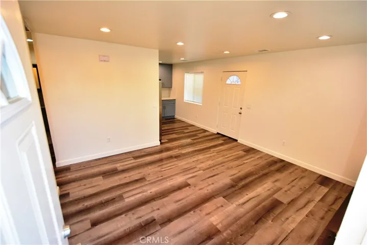 View from front door into the guest house!