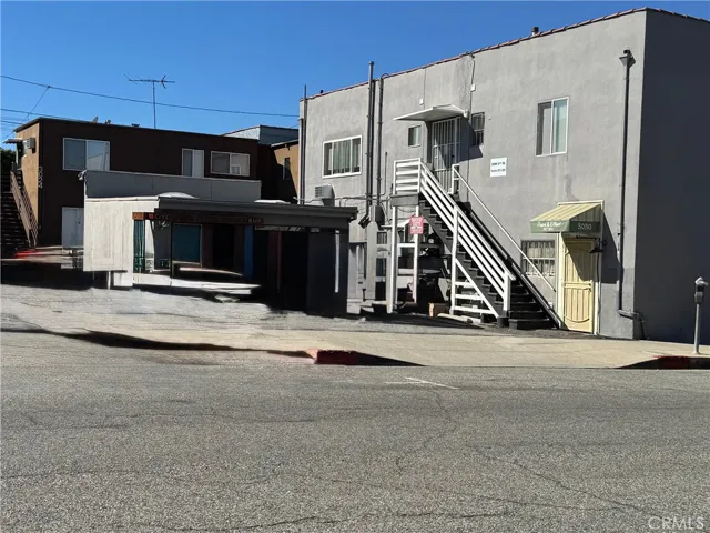 Back of the property