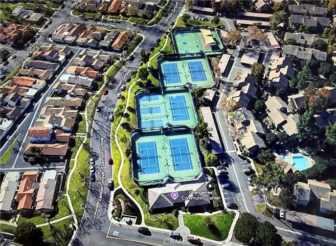 Community Center w/ Tennis, Pickle Ball, Sport Court & Play Equipment