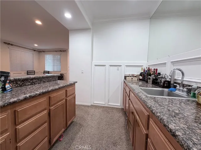 Wet bar with lots of storage and sink
