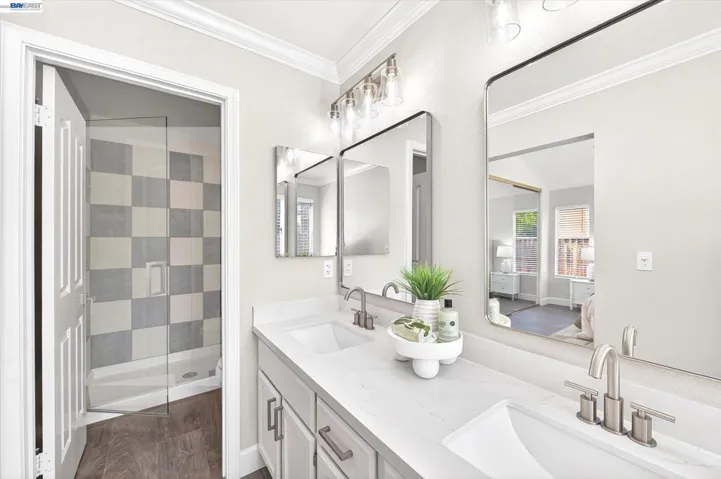 WITH QUARTZ COUNTERS AND WALK IN SHOWER