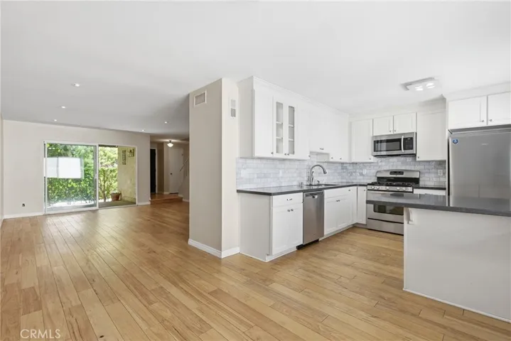 Kitchen - Living Room Angle View