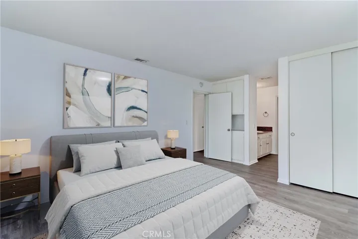 Virtually Staged Primary Bedroom