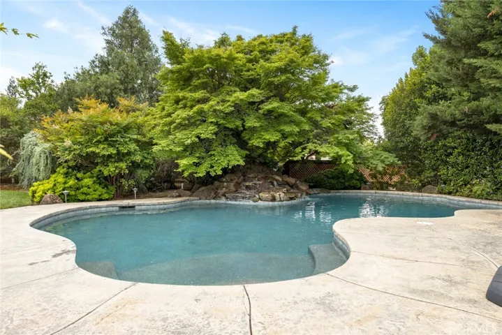 Calming SALT WATER pool.