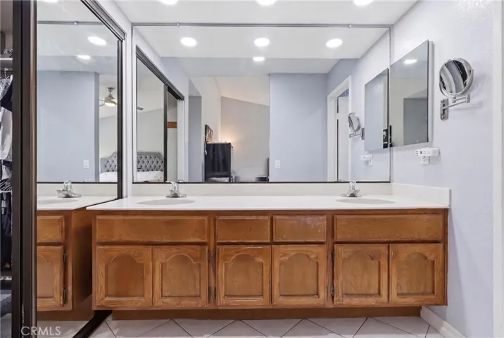 main bedroom double vanity