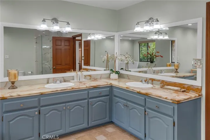 Primary Bathroom Vanity Area