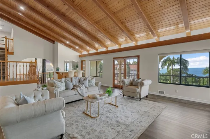 Family Room Looking Out to View