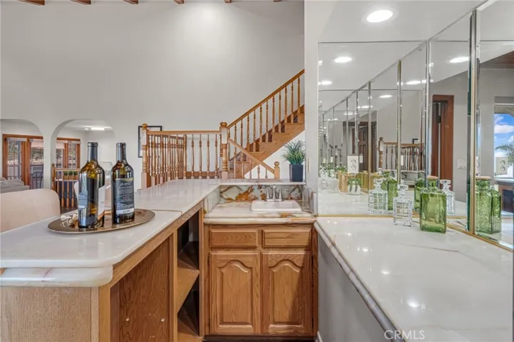 Wet Bar in Family Room