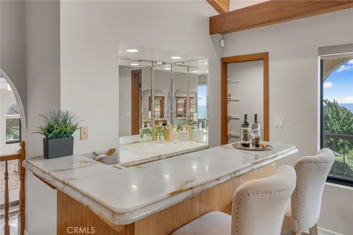 Wet Bar in Family Room