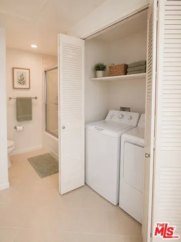 Bathroom 2 with Laundry Closet