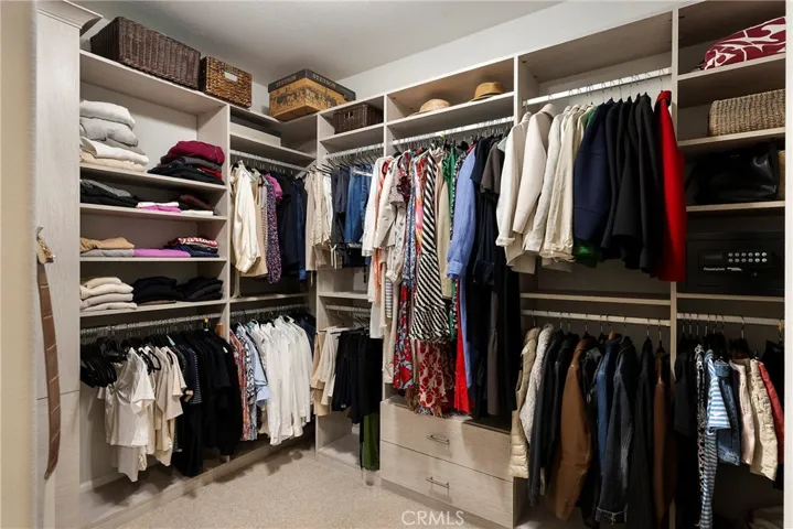 Large custom walk-in closet