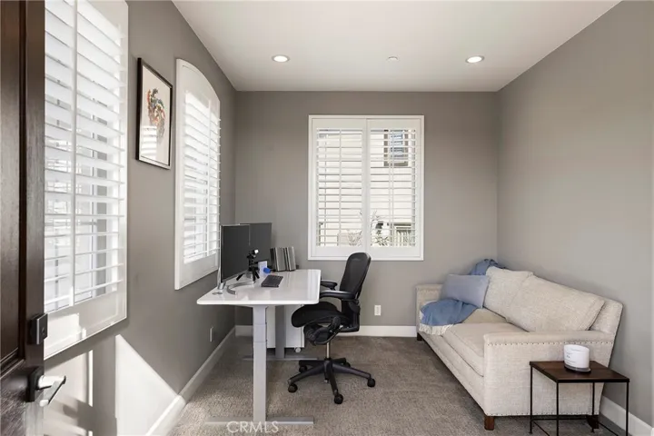 Casita includes an office space as well as the bedroom