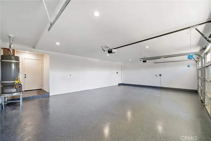 Sleek epoxy flooring