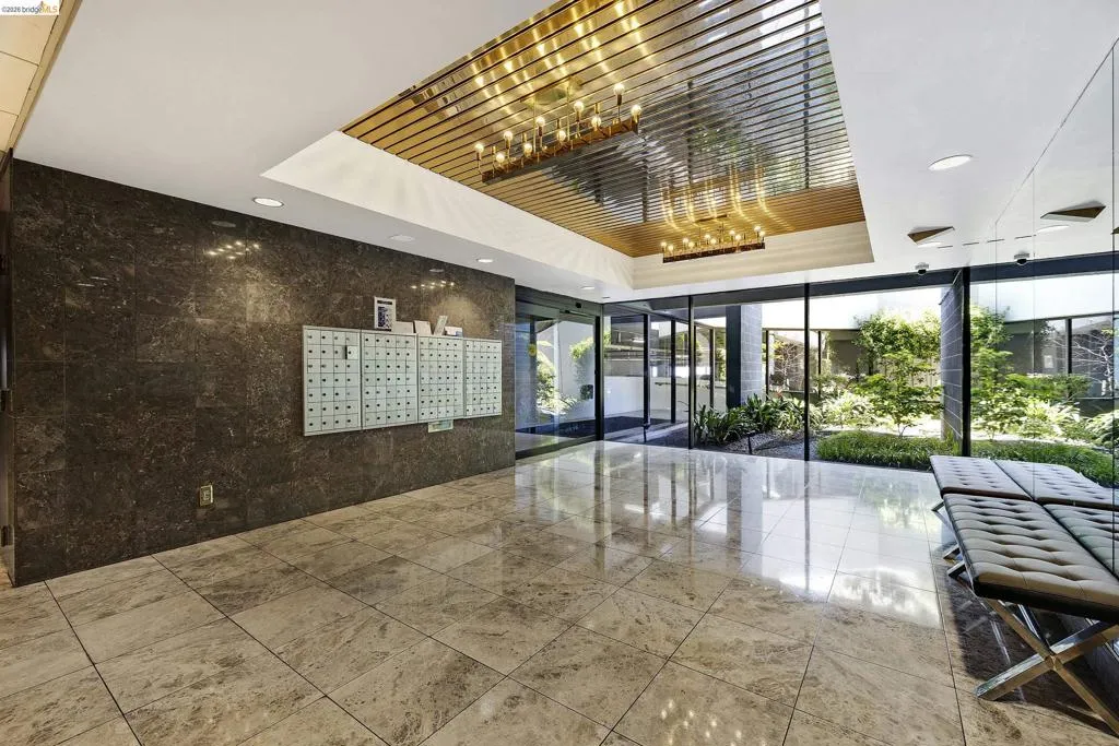 Lobby looking out