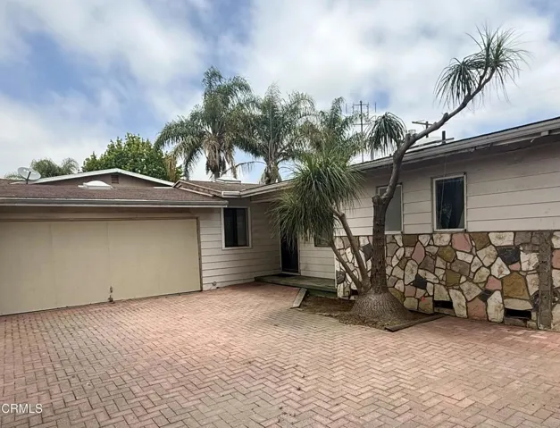 Garage driveway