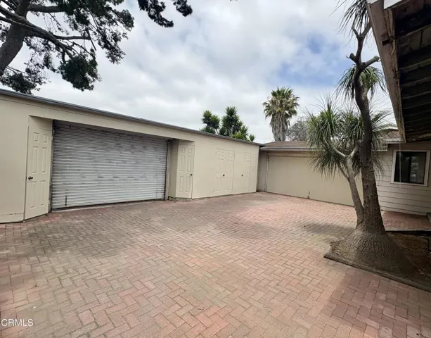 Roll up door driveway