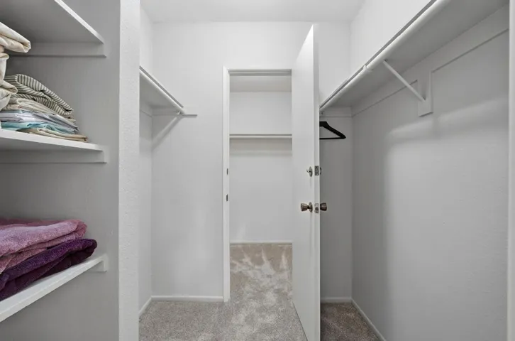 Primary closet