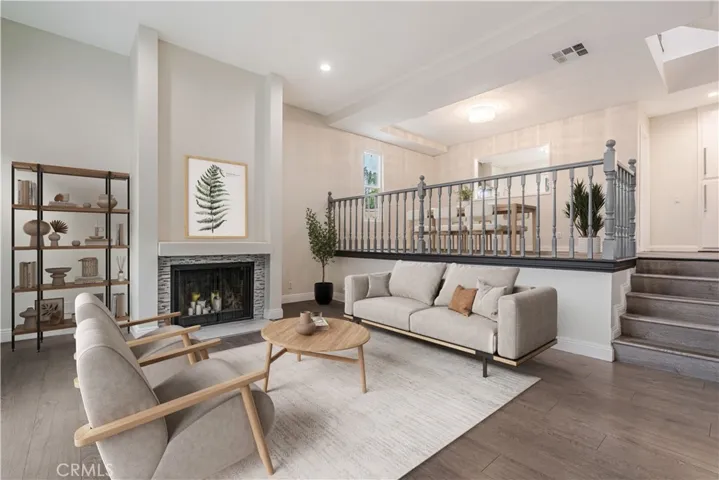 Living and Dining Room - Photo is Virtually Staged