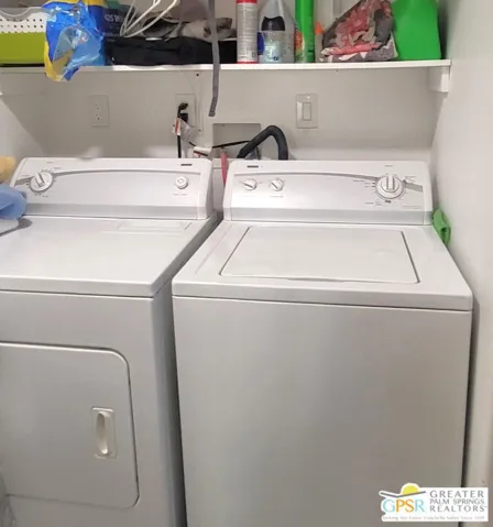 Washer & Dryer Are Inside