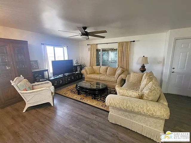 Enormous Living Room Has Open