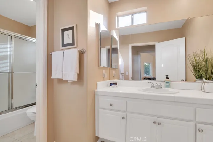 Secondary bathroom
