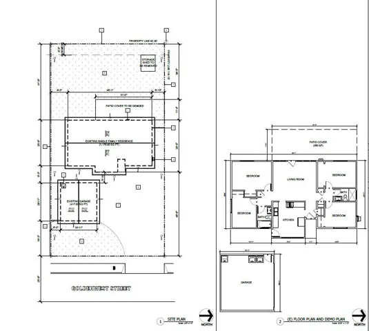 MAIN HOUSE FLOORPLAN FROM PERMIT