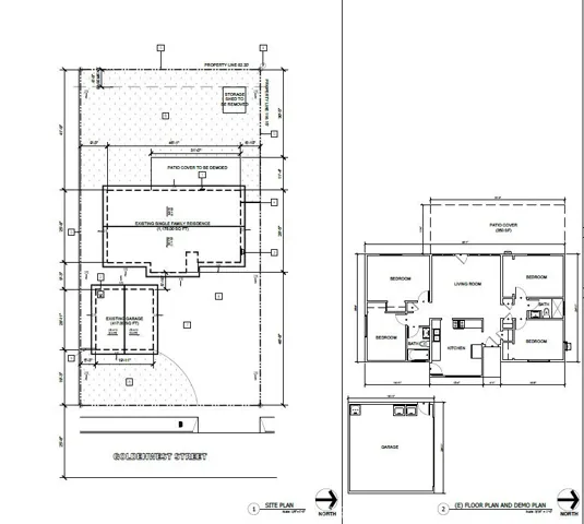 Main House Floorplan from Permit