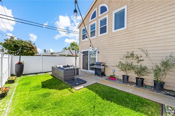 Your private backyard oasis-great place to entertain friends and family and enjoy the wonderful California coastal weather.