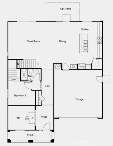 Additional Highlights Include: GE top load washer and dryer, GE french door refrigerator, and model landscaping.