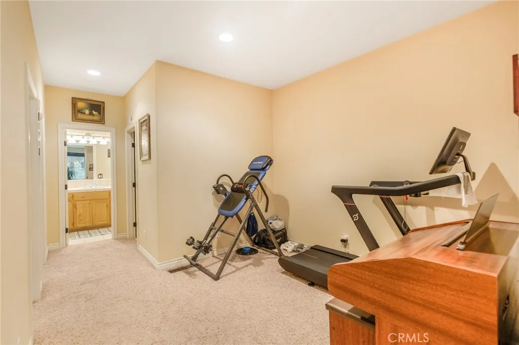 Bonus office area/workout/or library on 2nd floor.