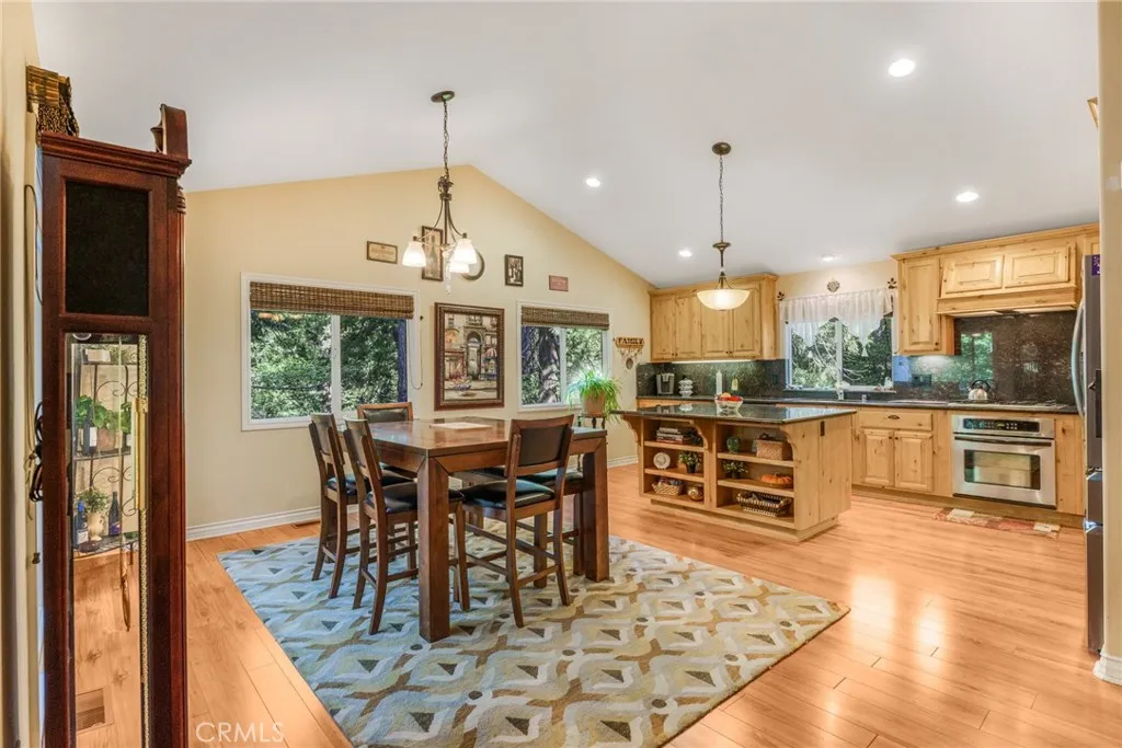 Large Open Kitchen Dining Area