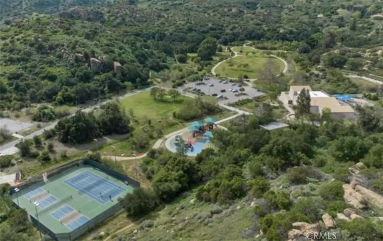 View of nearby park outside of the community.