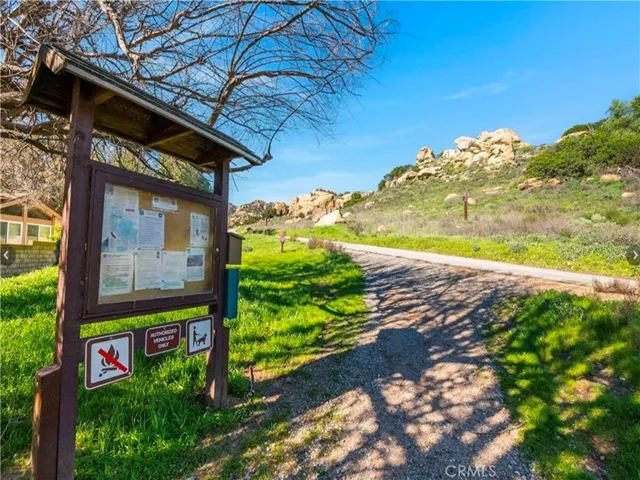 Nearby trails, outside of the community.