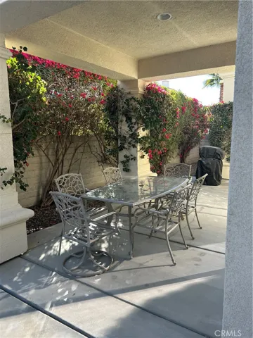 one of 2 patios