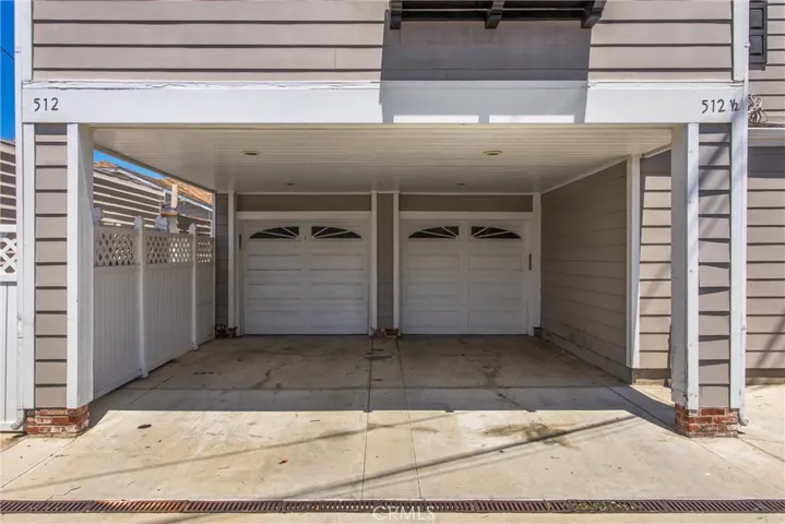 1 garage spot available with one covered carport space
