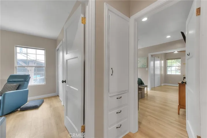 Hallway to rooms