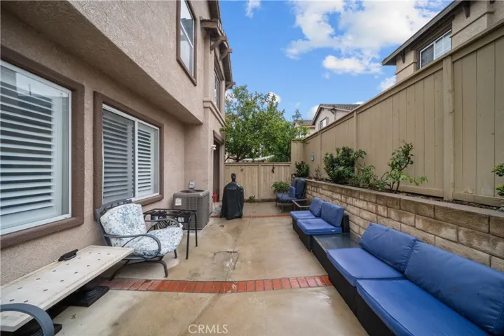 Side patio view