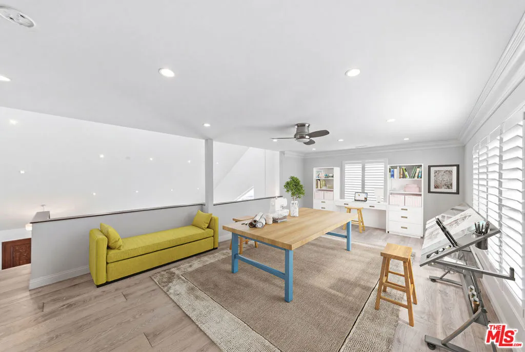 Loft Virtually Staged as an Ar