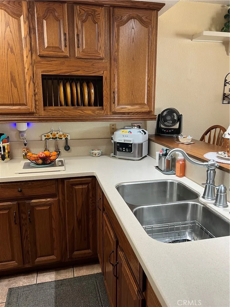 Beautiful cabinets w/easy care countertops