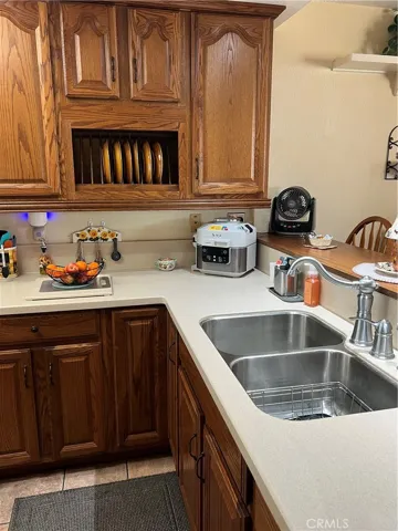 Beautiful cabinets w/easy care countertops