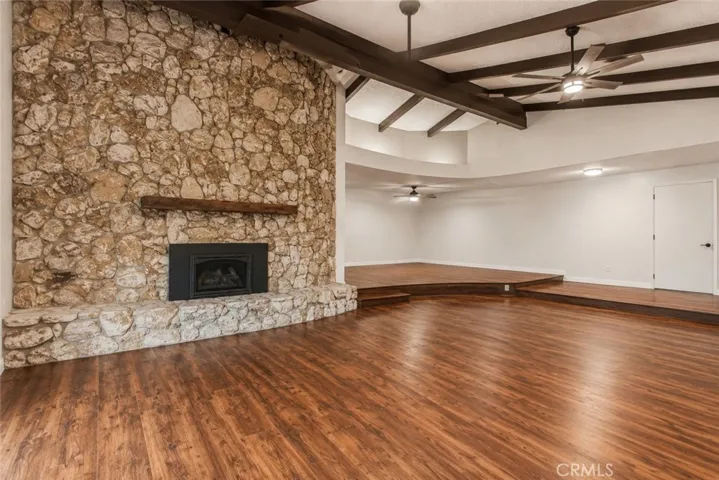 Rock Fireplace