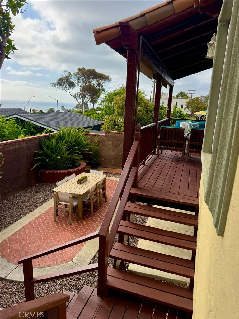 Backyard view